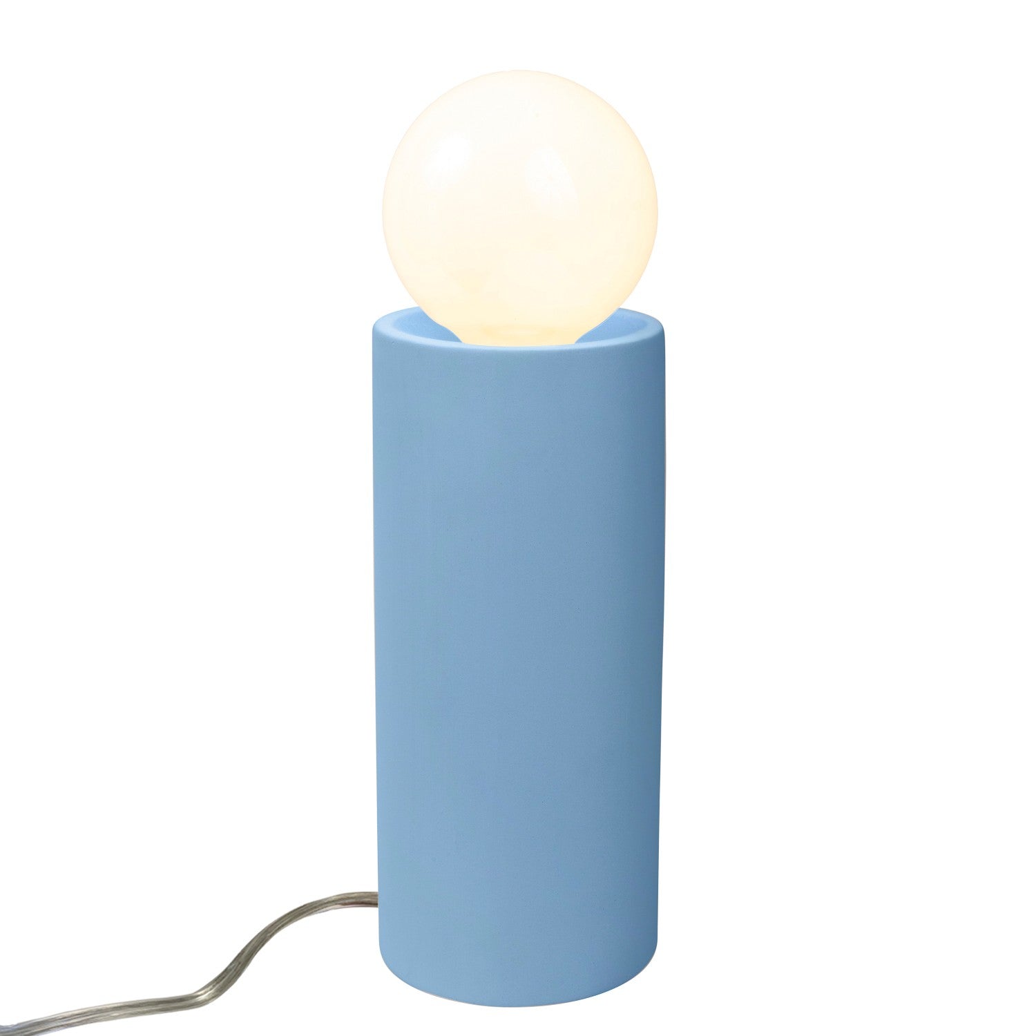 Justice Designs - CER-2465-SKBL - One Light Portable - Portable - Sky Blue