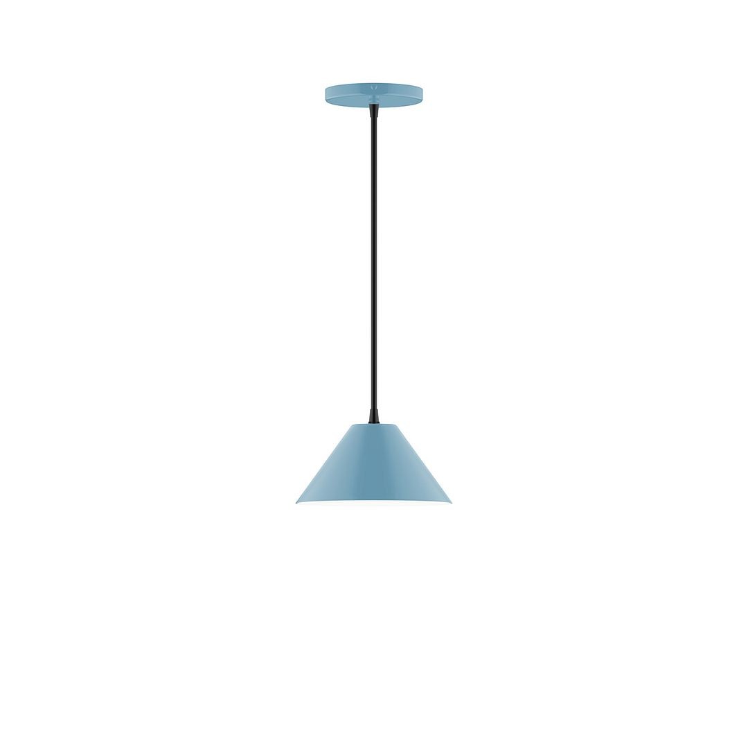 Montclair Light Works - PEB421-54-C04 - One Light Pendant - Axis - Light Blue