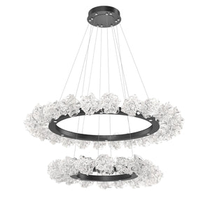 Hammerton Studio - CHB0059-2B-MB-BC-CA1-L3 - LED Chandelier - Blossom - Matte Black