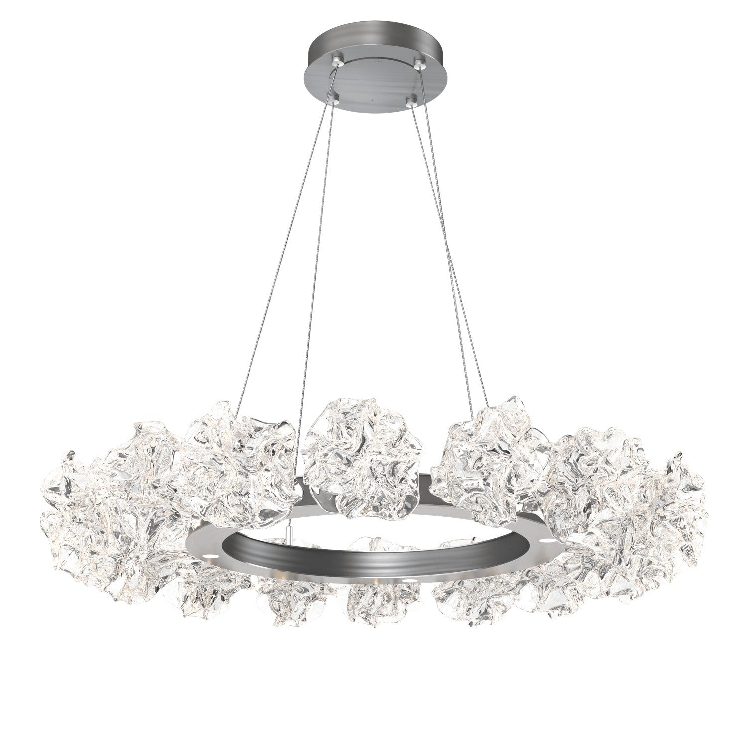 Hammerton Studio - CHB0059-36-GM-BC-CA1-L3 - LED Chandelier - Blossom - Gunmetal