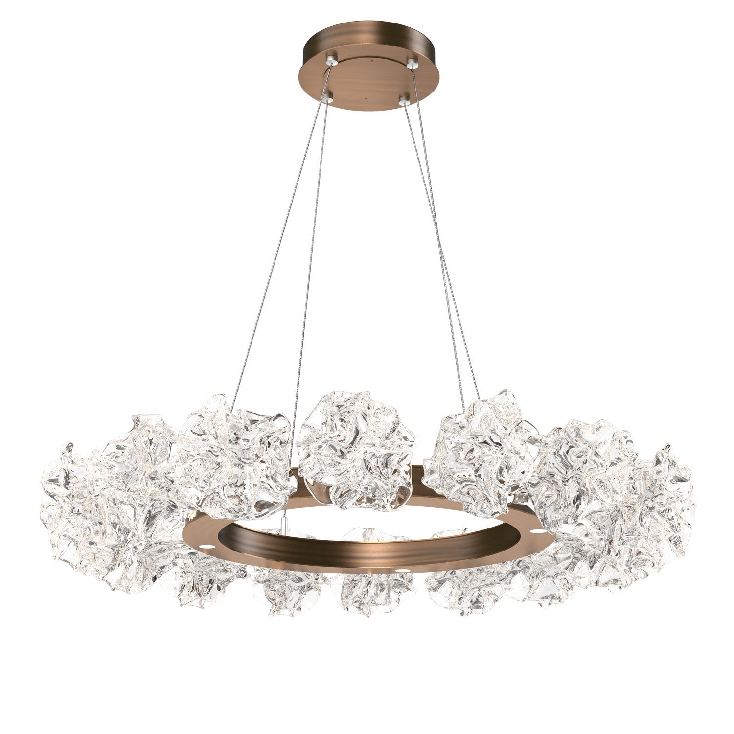 Hammerton Studio - CHB0059-36-RB-BC-CA1-L1 - LED Chandelier - Blossom - Oil Rubbed Bronze