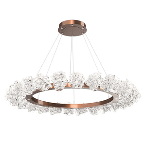 Hammerton Studio - CHB0059-50-BB-BC-CA1-L3 - LED Chandelier - Blossom - Burnished Bronze