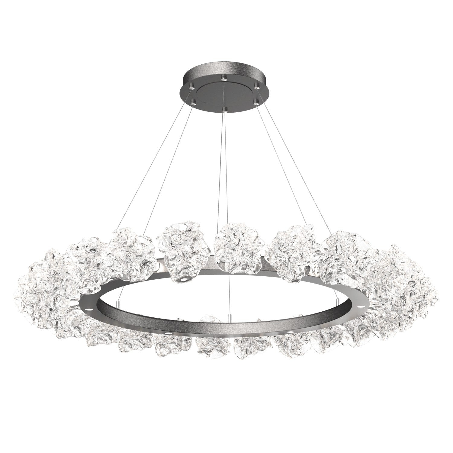 Hammerton Studio - CHB0059-50-GP-BC-CA1-L1 - LED Chandelier - Blossom - Graphite