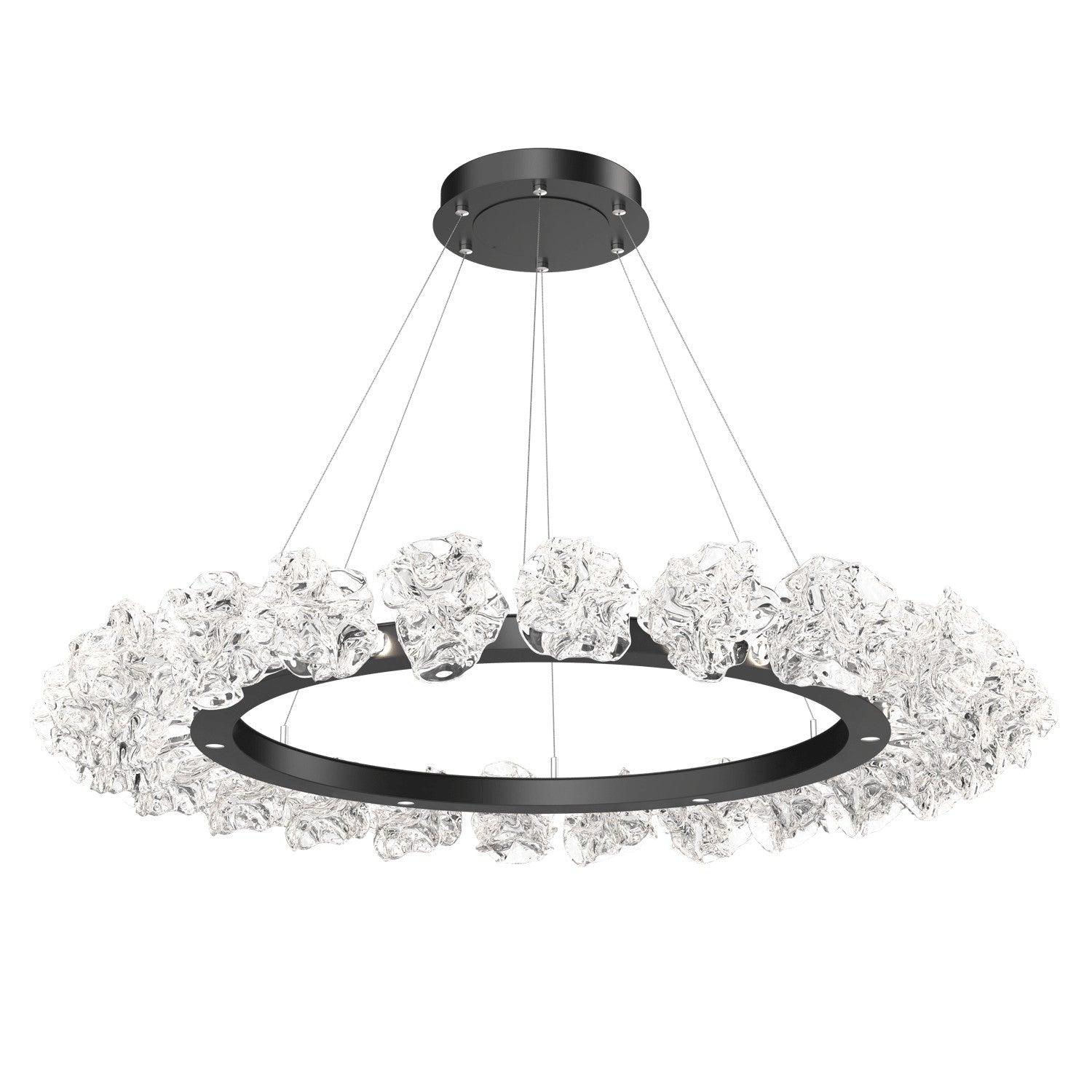 Hammerton Studio - CHB0059-50-MB-BC-CA1-L3 - LED Chandelier - Blossom - Matte Black