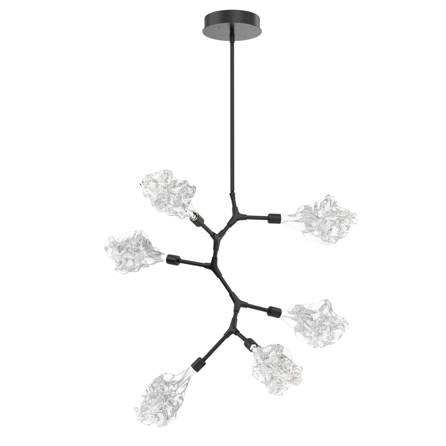 Hammerton Studio - CHB0059-VA-MB-BC-001-L1 - LED Lantern - Blossom - Matte Black