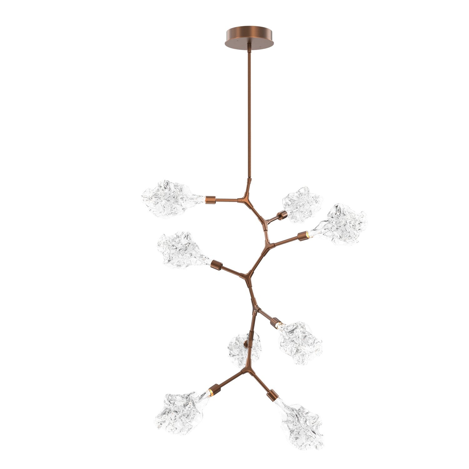 Hammerton Studio - CHB0059-VB-BB-BC-001-L1 - LED Lantern - Blossom - Burnished Bronze