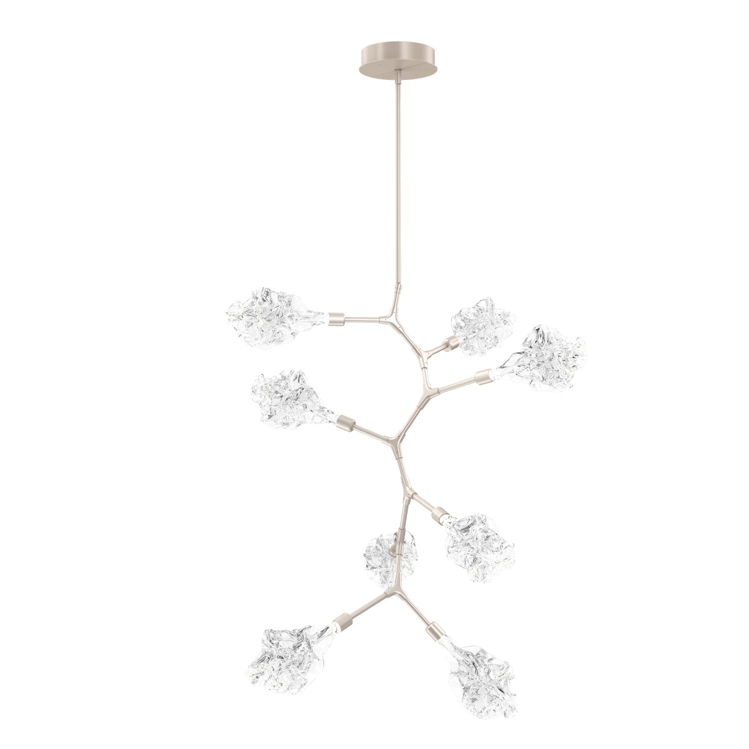 Hammerton Studio - CHB0059-VB-BS-BC-001-L1 - LED Lantern - Blossom - Beige Silver