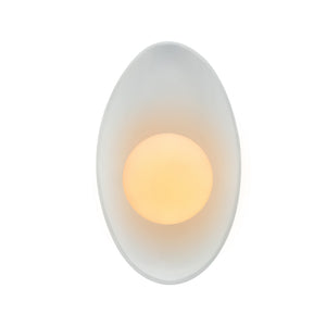 Justice Designs - CER-3045-WHT - LED Wall Sconce - Ambiance - Gloss White