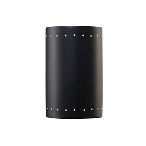 Justice Designs - CER-5290-CRB - Wall Sconce - Ambiance - Carbon - Matte Black