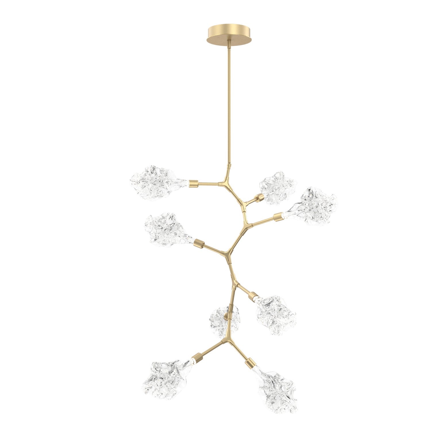 Hammerton Studio - CHB0059-VB-GB-BC-001-L1 - LED Lantern - Blossom - Gilded Brass