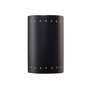 Justice Designs - CER-5295W-CRB - LED Wall Sconce - Ambiance - Carbon - Matte Black