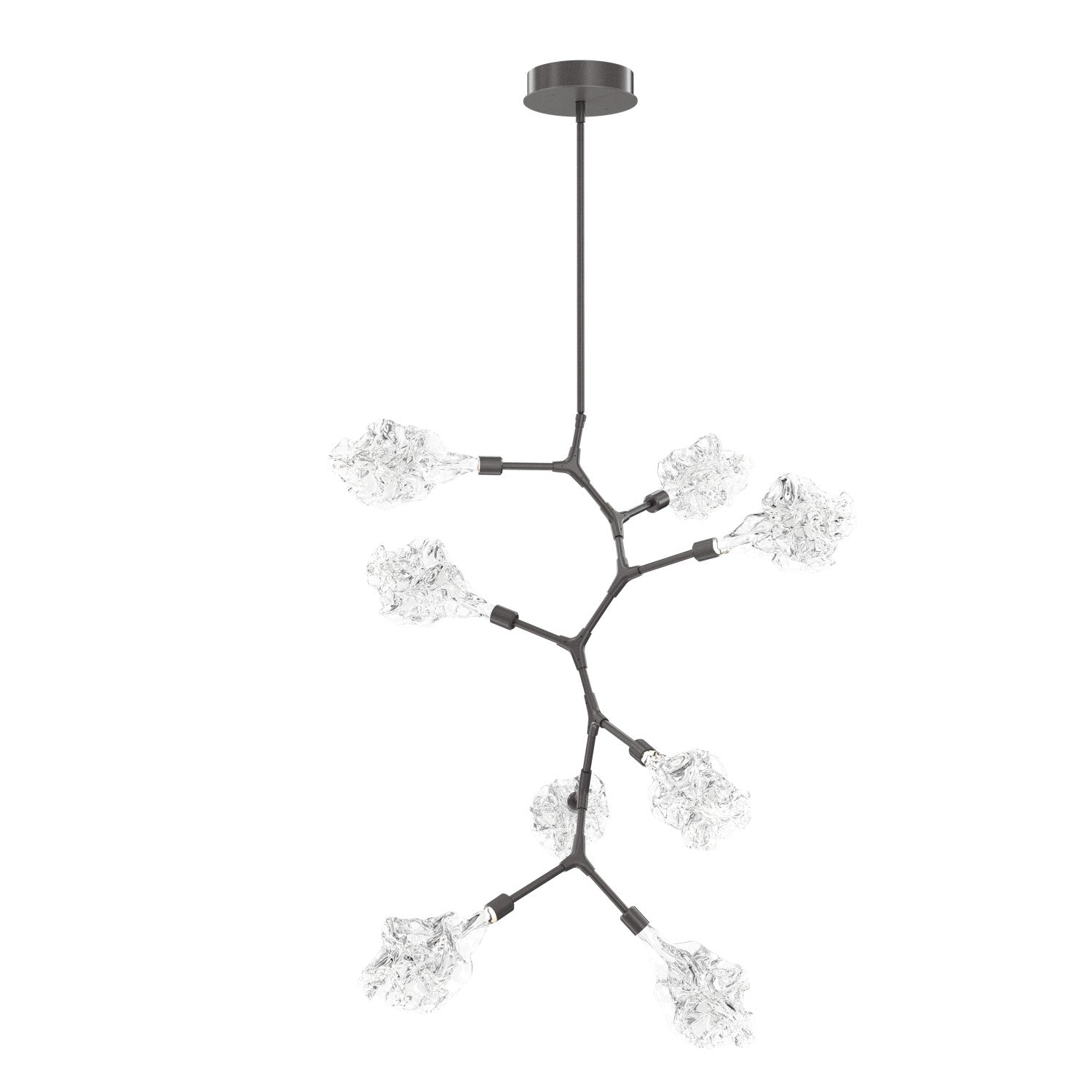 Hammerton Studio - CHB0059-VB-GP-BC-001-L3 - LED Lantern - Blossom - Graphite