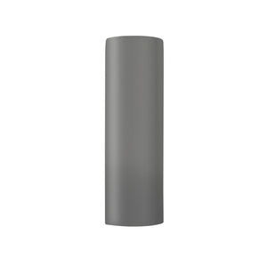 Justice Designs - CER-5407W-GRY - One Light Outdoor Wall Sconce - Ambiance - Gloss Grey