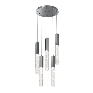 Hammerton Studio - CHB0060-05-GM-GC-C01-L1 - LED Pendant - Axis - Gunmetal