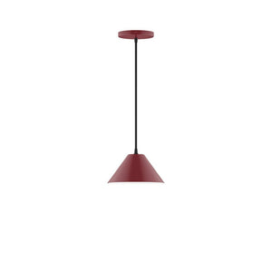 Montclair Light Works - PEB421-55-C23 - One Light Pendant - Axis - Barn Red