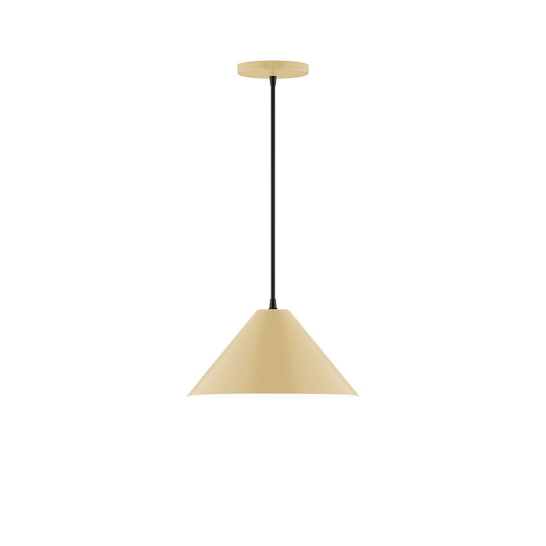 Montclair Light Works - PEB422-17-L12 - LED Pendant - Axis - Ivory