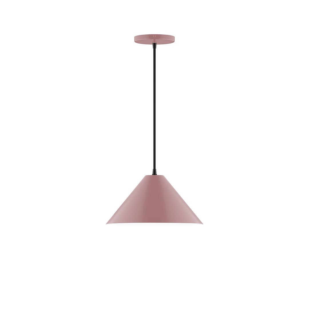 Montclair Light Works - PEB422-20-C27-L12 - LED Pendant - Axis - Mauve