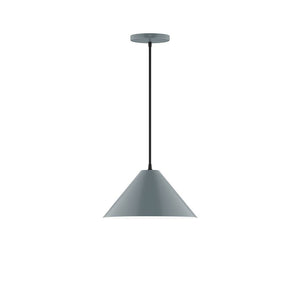 Montclair Light Works - PEB422-40-C26 - One Light Pendant - Axis - Slate Gray