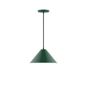 Montclair Light Works - PEB422-42-C12-L12 - LED Pendant - Axis - Forest Green