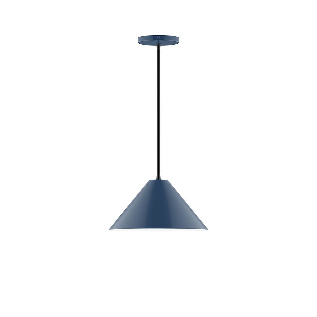 Montclair Light Works - PEB422-50-C04 - One Light Pendant - Axis - Navy