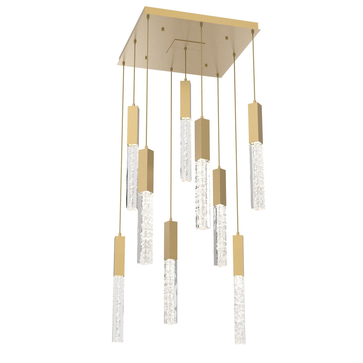 Hammerton Studio - CHB0060-09-GB-GC-C01-L1 - LED Pendant - Axis - Gilded Brass