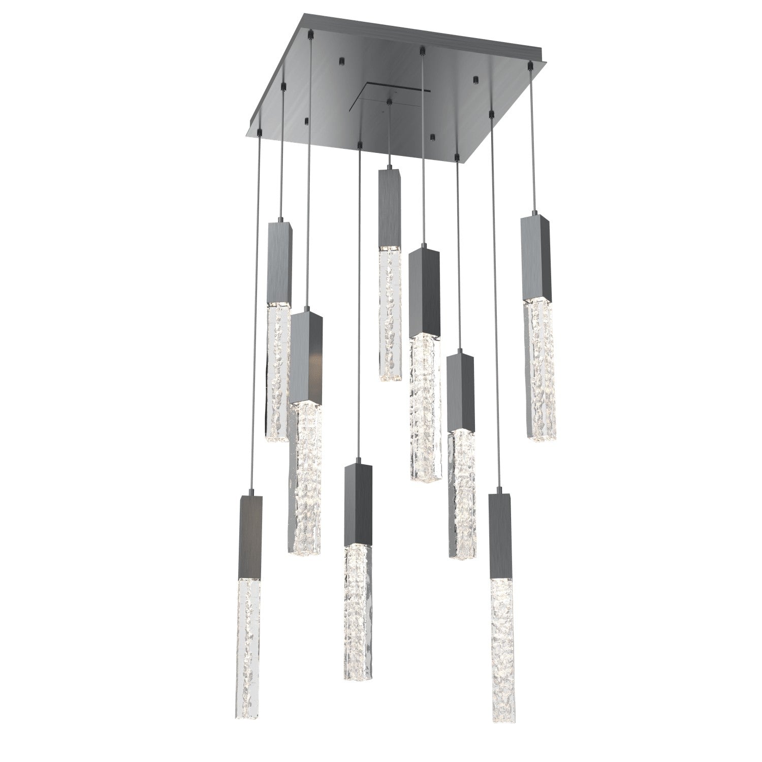 Hammerton Studio - CHB0060-09-GM-GC-C01-L1 - LED Pendant - Axis - Gunmetal