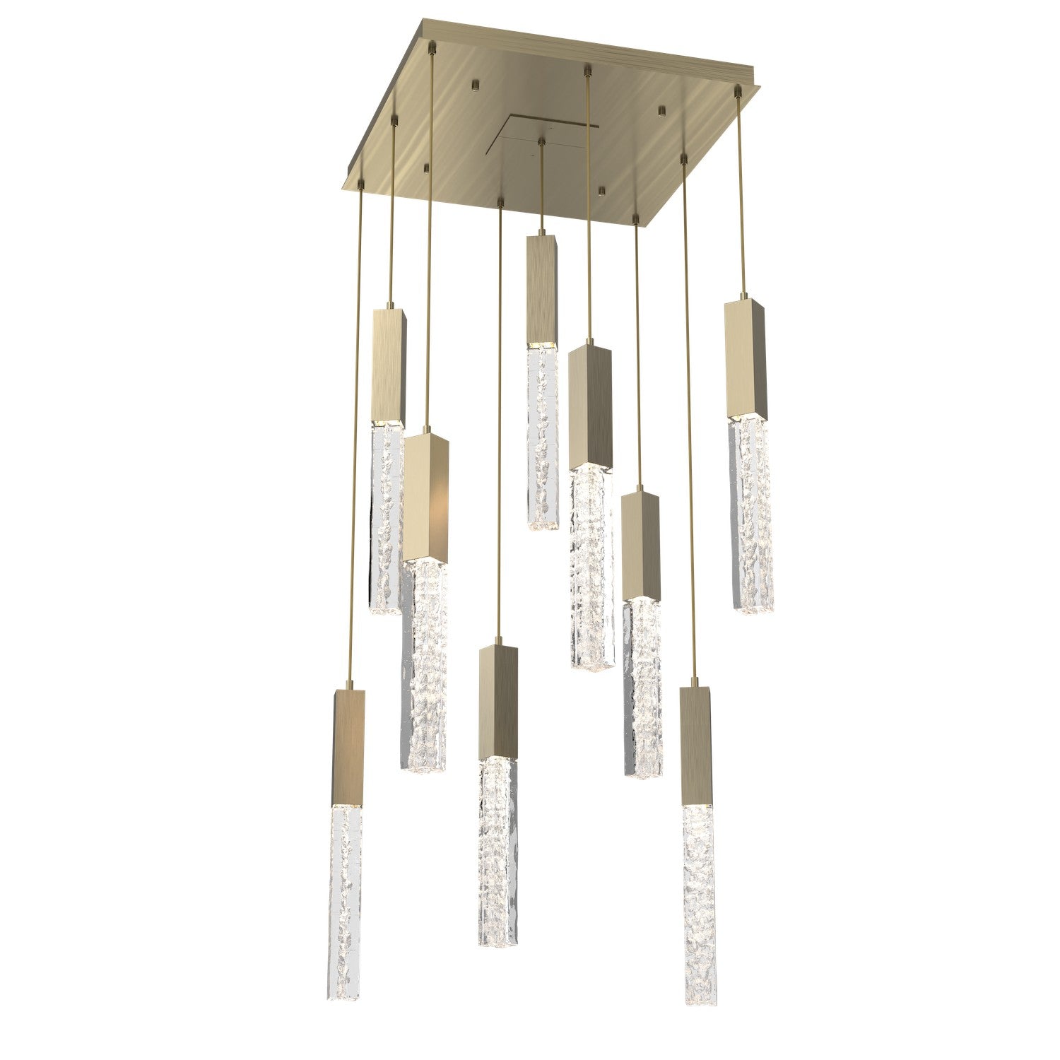 Hammerton Studio - CHB0060-09-HB-GC-C01-L1 - LED Pendant - Axis - Heritage Brass