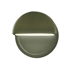 Justice Designs - CER-5610-MGRN - LED Wall Sconce - Ambiance - Matte Green