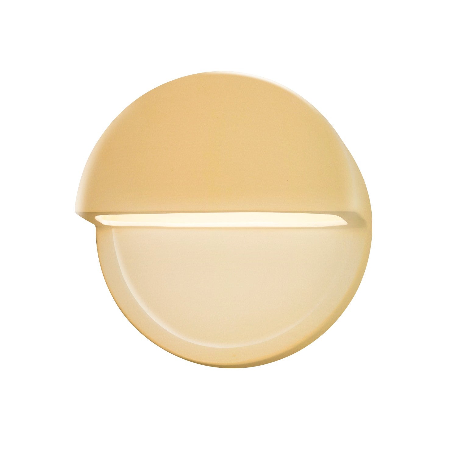 Justice Designs - CER-5610W-MYLW - LED Outdoor Wall Sconce - Ambiance - Muted Yellow