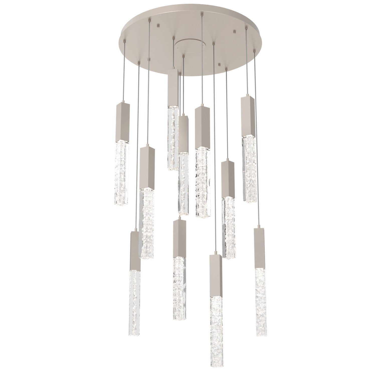 Hammerton Studio - CHB0060-11-BS-GC-C01-L3 - LED Pendant - Axis - Beige Silver