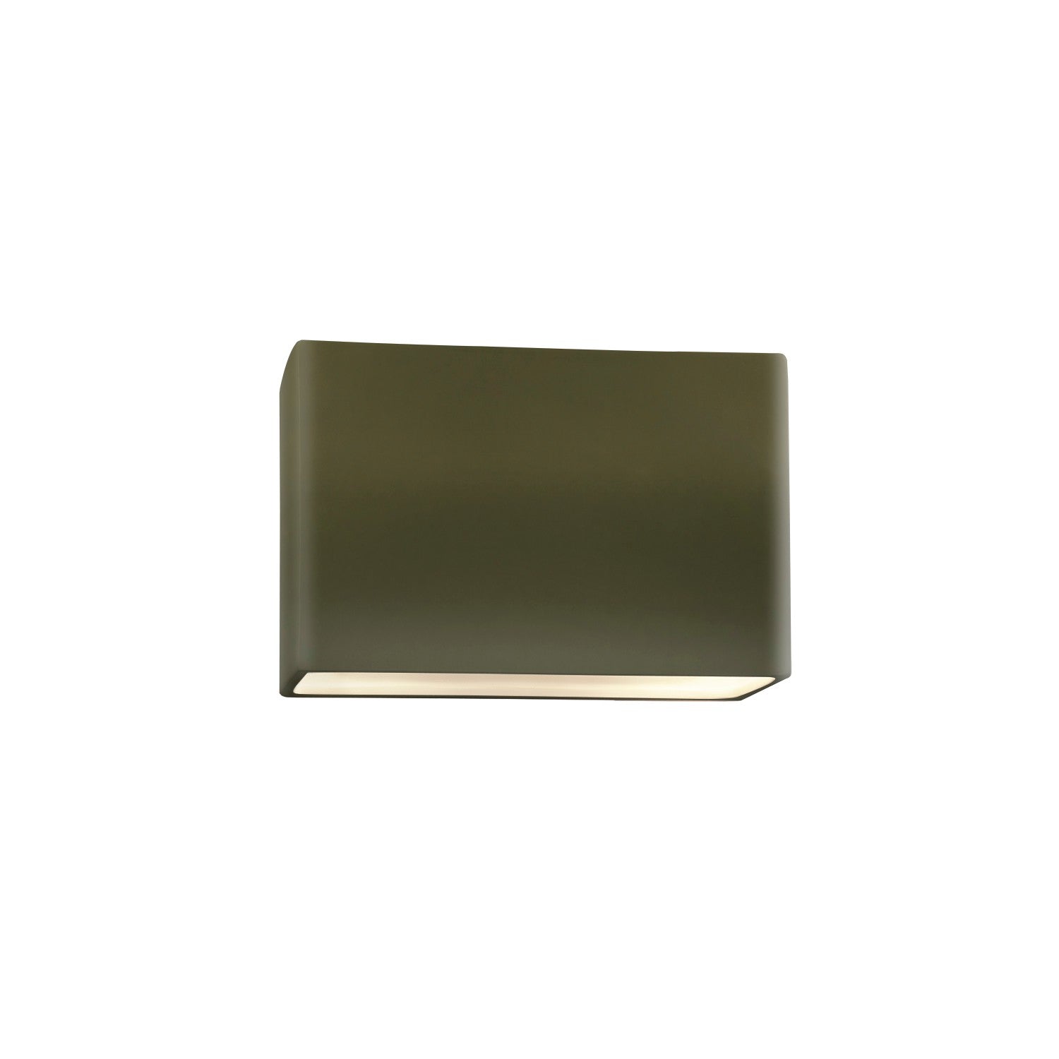 Justice Designs - CER-5640-MGRN - One Light Wall Sconce - Ambiance - Matte Green