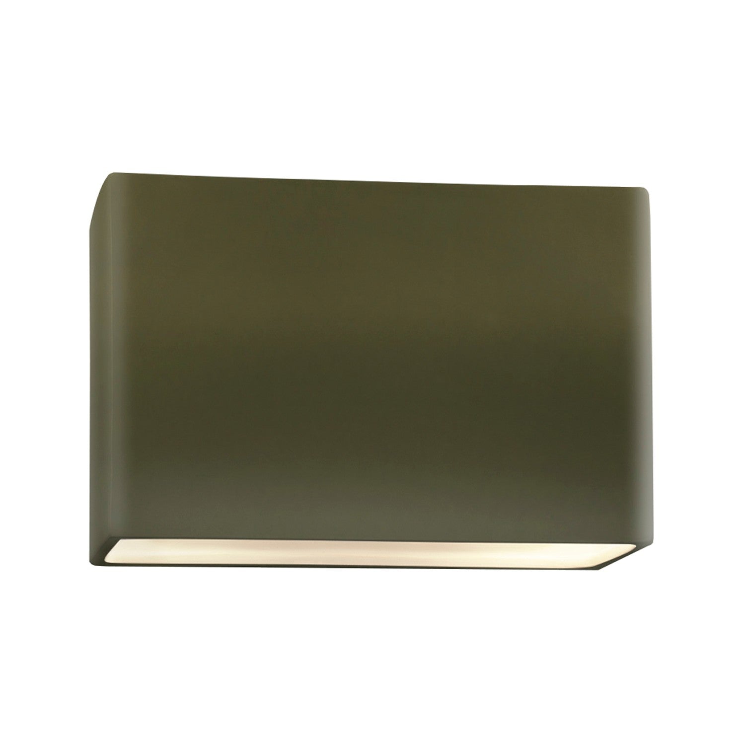 Justice Designs - CER-5658-MGRN - Two Light Wall Sconce - Ambiance - Matte Green