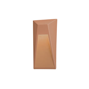 Justice Designs - CER-5680W-ADOB - LED Outdoor Wall Sconce - Ambiance - Adobe