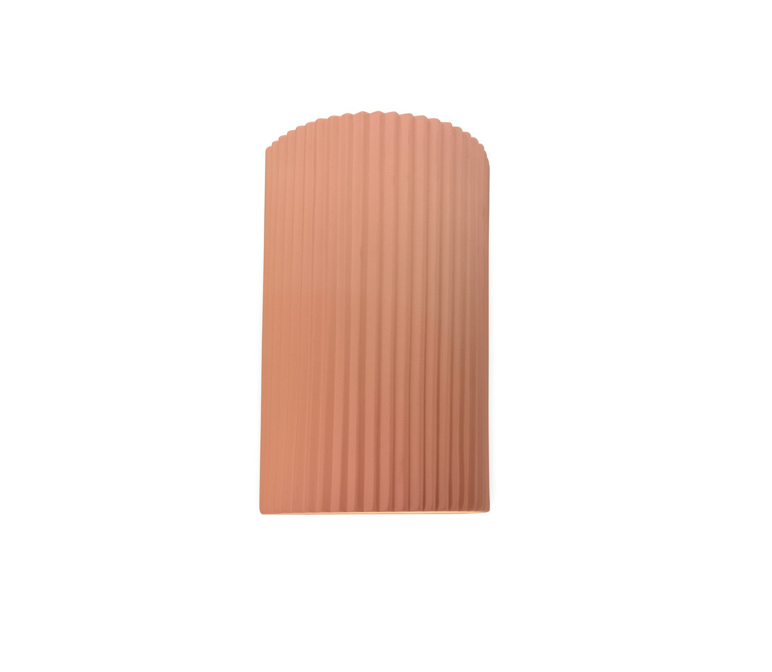 Justice Designs - CER-5740W-BSH - LED Outdoor Wall Sconce - Ambiance - Gloss Blush