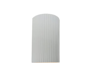 Justice Designs - CER-5740-WHT - One Light Wall Sconce - Ambiance - Gloss White