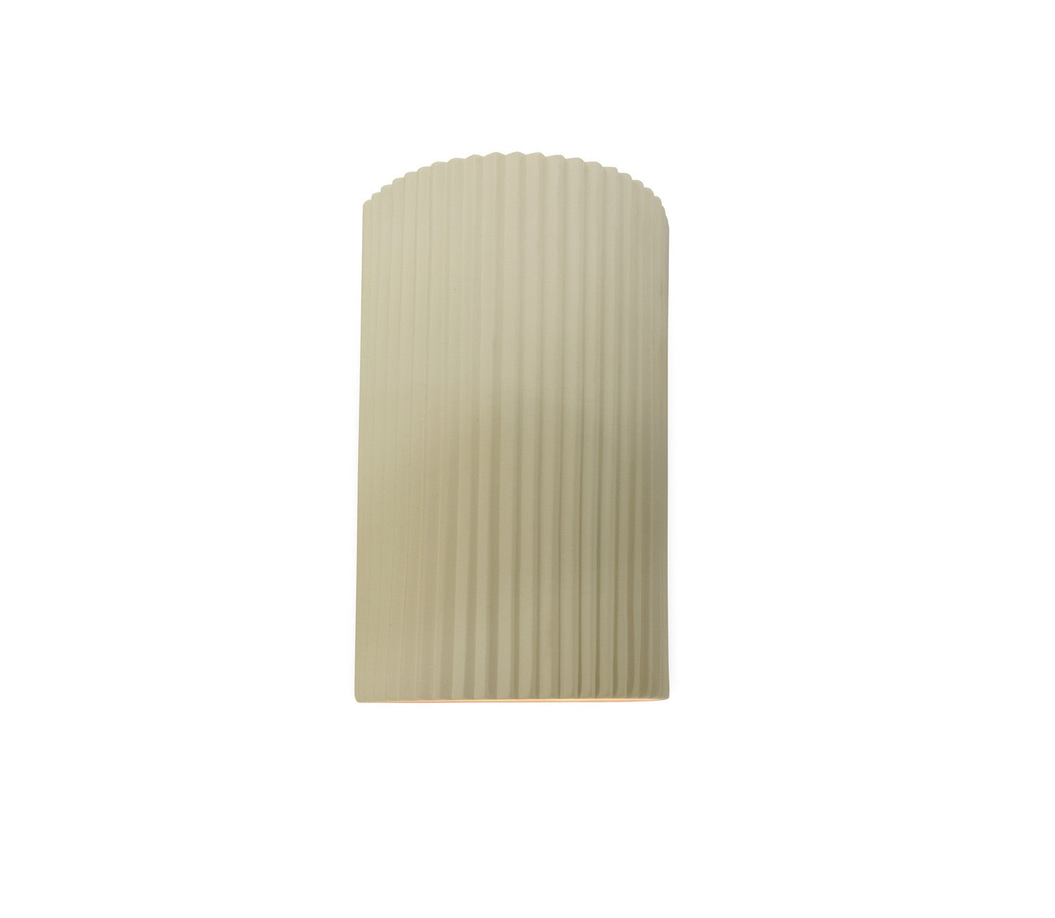 Justice Designs - CER-5740W-VAN - LED Outdoor Wall Sconce - Ambiance - Vanilla (Gloss)