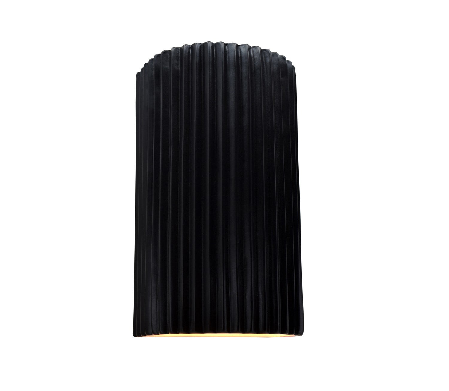 Justice Designs - CER-5745-CRB - Two Light Wall Sconce - Ambiance - Carbon - Matte Black