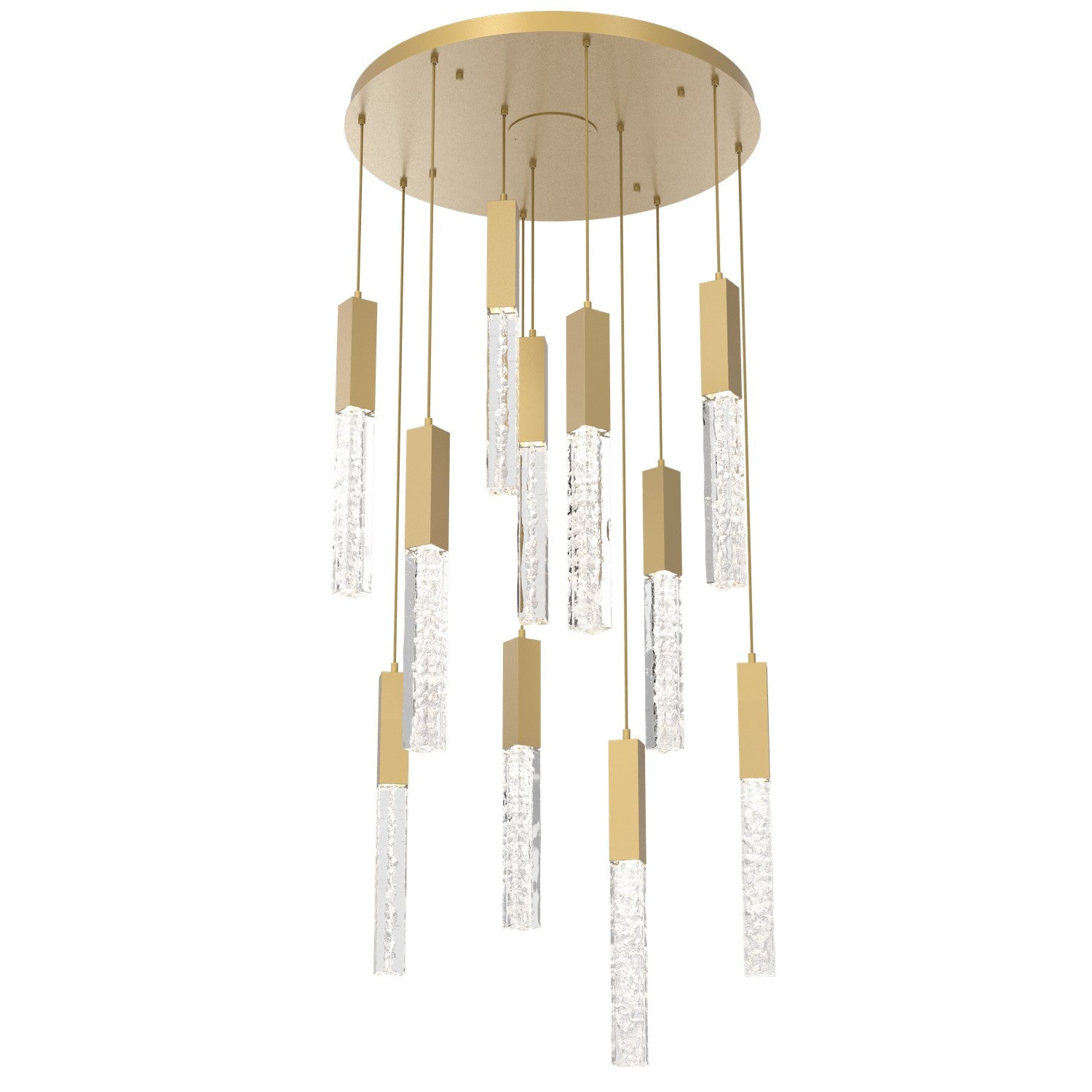 Hammerton Studio - CHB0060-11-GB-GC-C01-L1 - LED Pendant - Axis - Gilded Brass