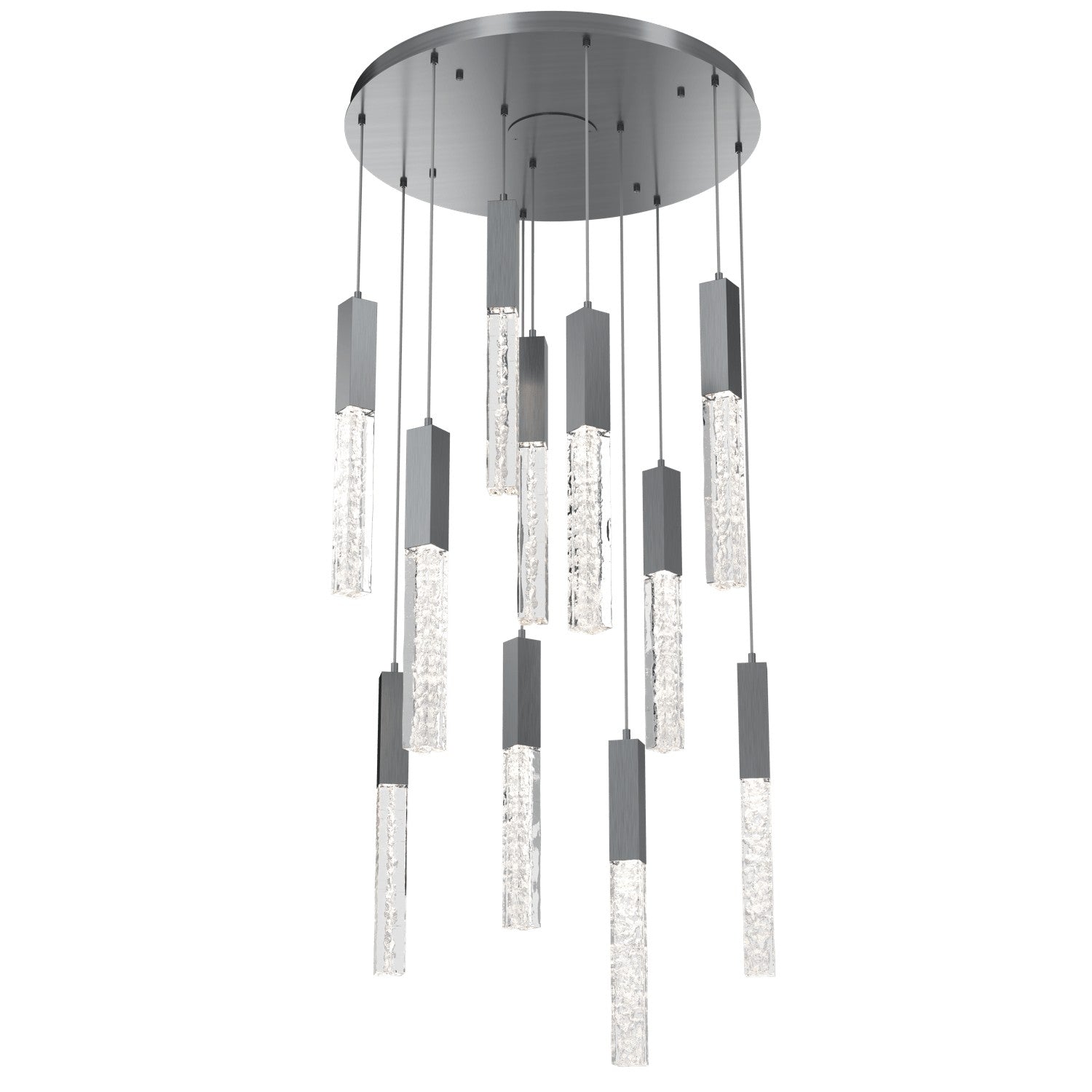 Hammerton Studio - CHB0060-11-GM-GC-C01-L1 - LED Pendant - Axis - Gunmetal