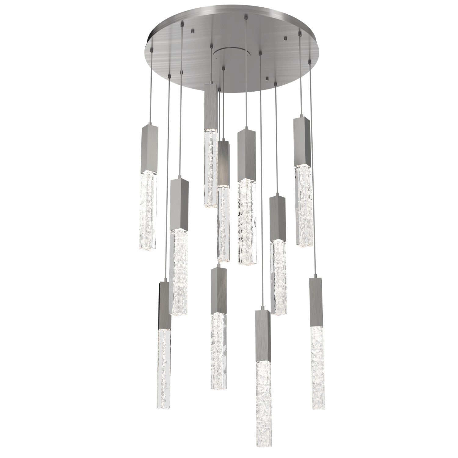 Hammerton Studio - CHB0060-11-SN-GC-C01-L1 - LED Pendant - Axis - Satin Nickel