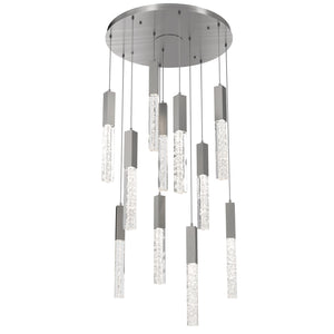 Hammerton Studio - CHB0060-11-SN-GC-C01-L3 - LED Pendant - Axis - Satin Nickel