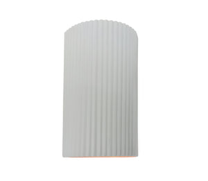 Justice Designs - CER-5745W-WHT - LED Outdoor Wall Sconce - Ambiance - Gloss White