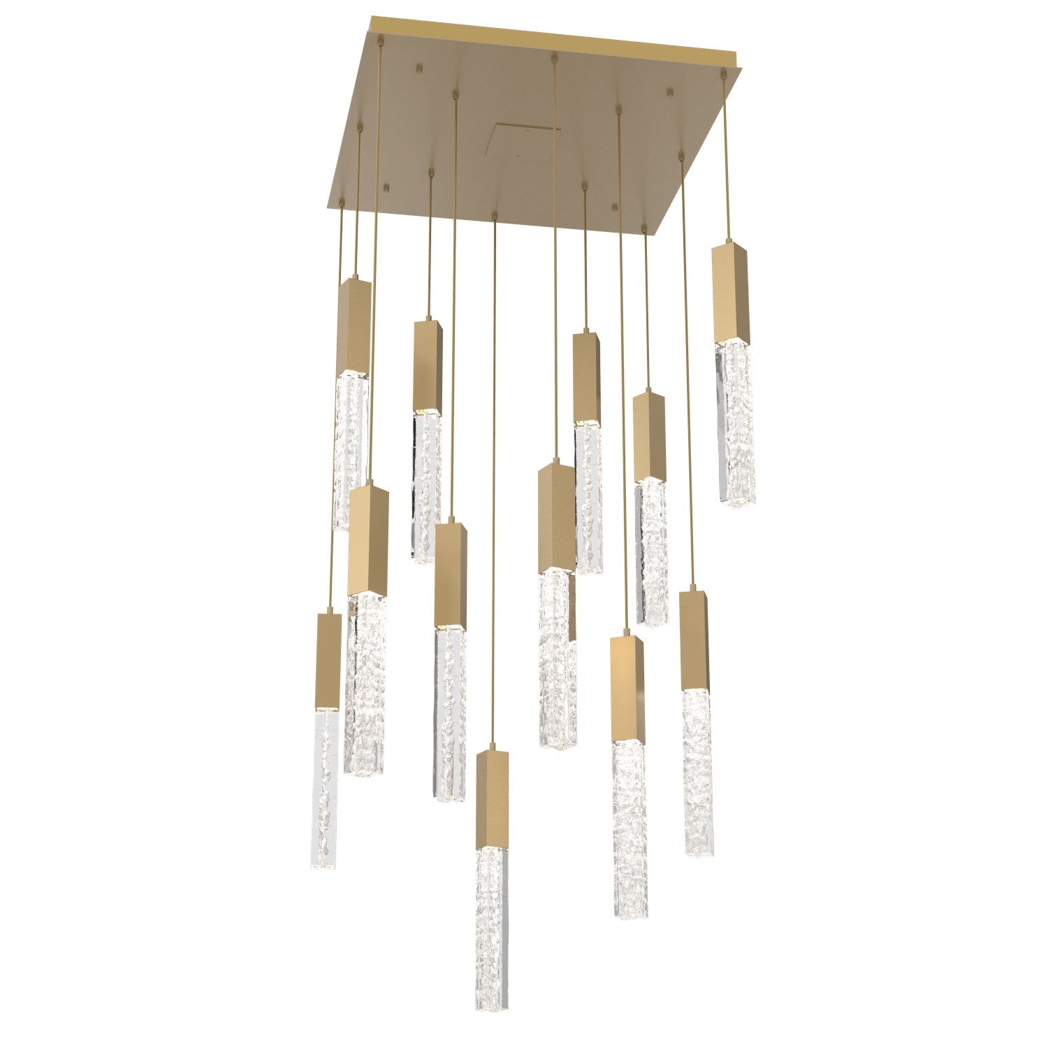 Hammerton Studio - CHB0060-12-GB-GC-C01-L1 - LED Pendant - Axis - Gilded Brass