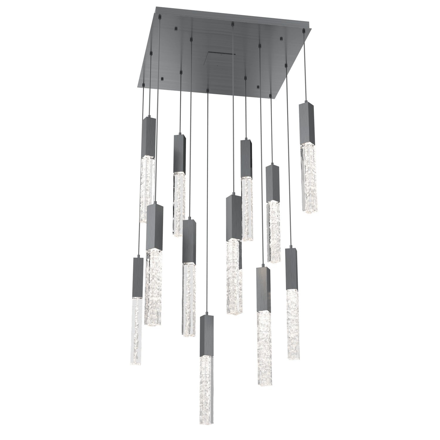 Hammerton Studio - CHB0060-12-GM-GC-C01-L1 - LED Pendant - Axis - Gunmetal