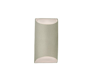 Justice Designs - CER-5750-CKC - One Light Wall Sconce - Ambiance - Celadon Green Crackle