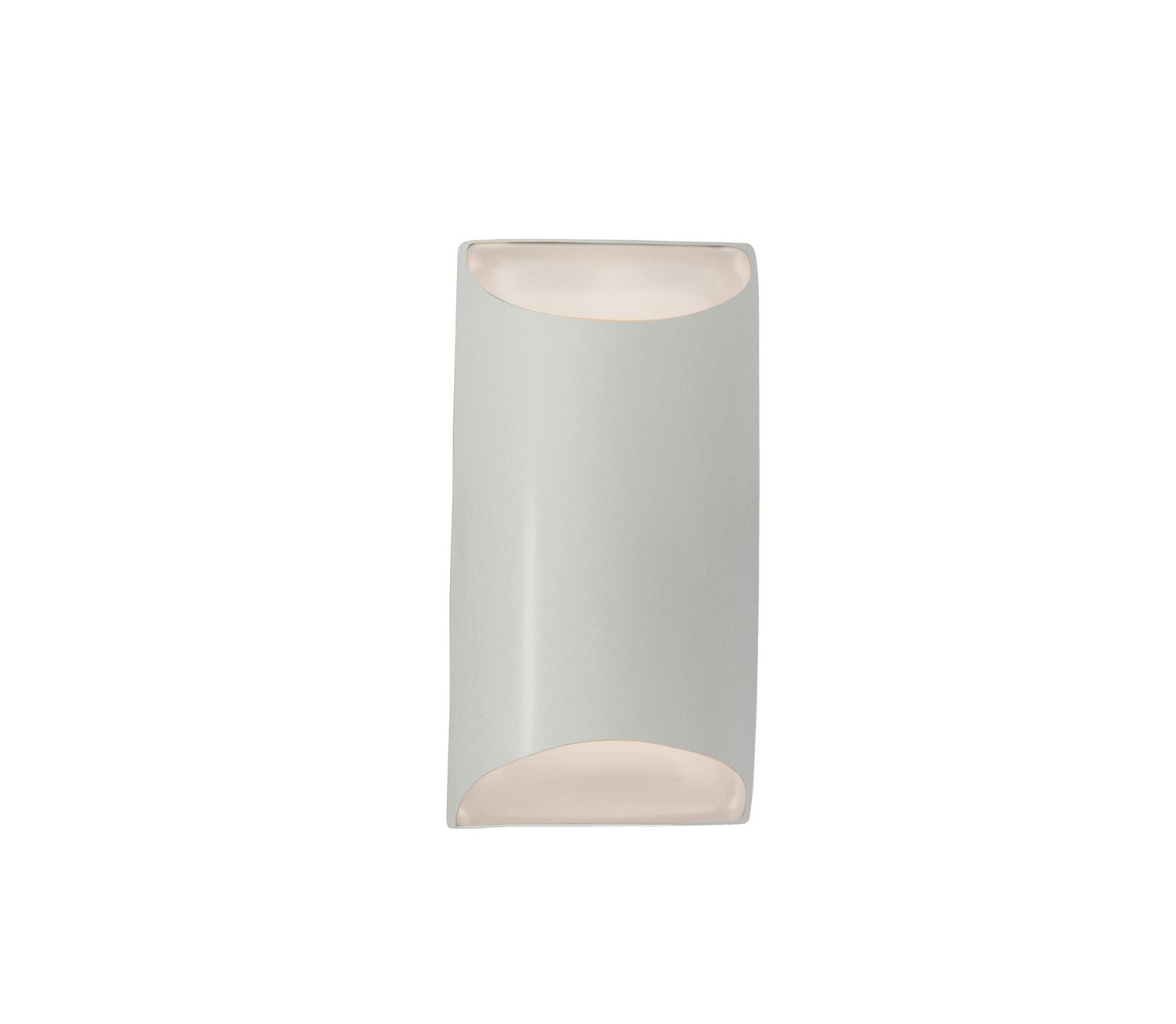 Justice Designs - CER-5750-MAT - One Light Wall Sconce - Ambiance - Matte White