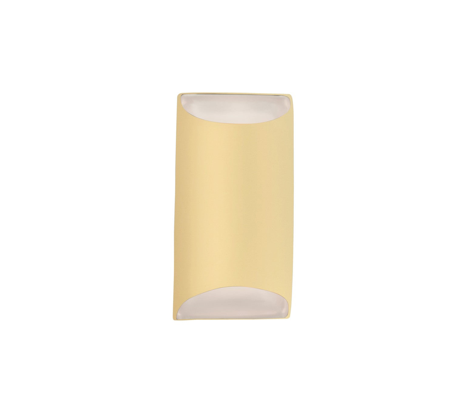 Justice Designs - CER-5750-MYLW - One Light Wall Sconce - Ambiance - Muted Yellow