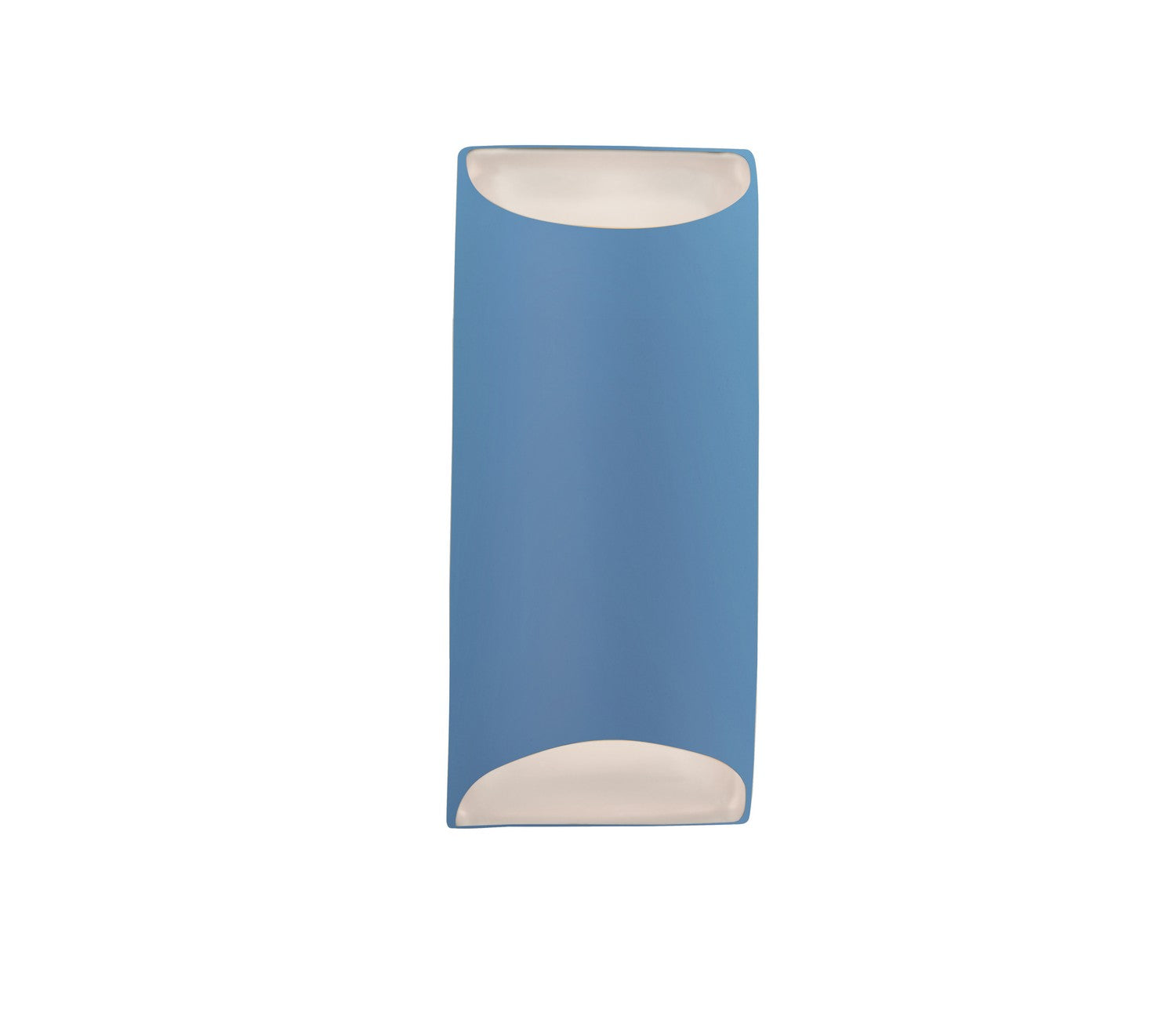 Justice Designs - CER-5755-SKBL - Two Light Wall Sconce - Ambiance - Sky Blue