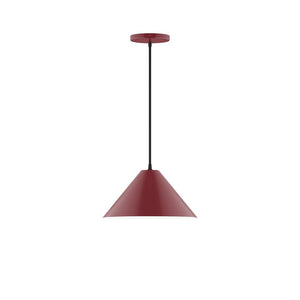 Montclair Light Works - PEB422-55-C01 - One Light Pendant - Axis - Barn Red