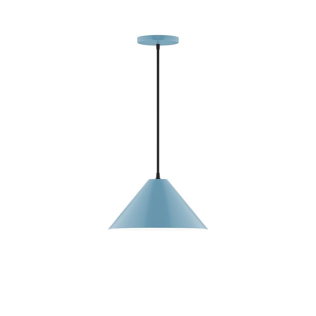 Montclair Light Works - PEB422-54-L12 - LED Pendant - Axis - Light Blue